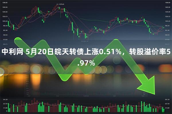 中利网 5月20日皖天转债上涨0.51%，转股溢价率5.97%