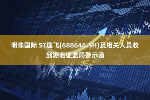 明珠国际 ST逸飞(688646.SH)及相关人员收到湖北证监局警示函